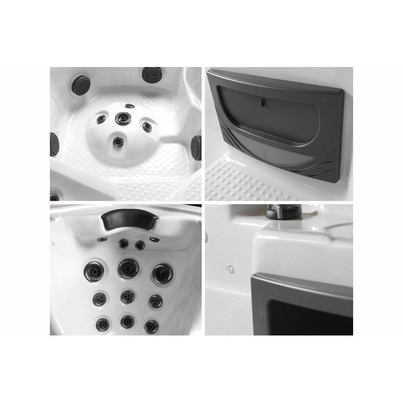 Большая гидромассажная ванна Treesse Ibiza (рис.4) Большая гидромассажная ванна Treesse Ibiza (рис.4)