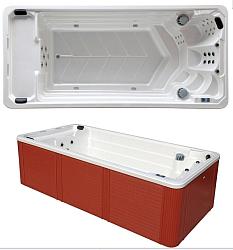 Готовый СПА бассейн с противотоком Bigeer SwimSpa Белло 500x225x139 см