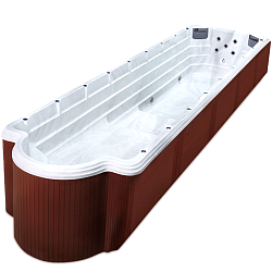 Плавательный СПА бассейн с противотоком Bigeer Ветро 10x2,5x1,65 м